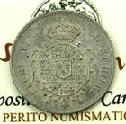 Regno di Napoli - Francesco I CARLINO 10 GRANA 1826 raro SPL periziato