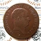 Regno di Napoli - Francesco I 10 TORNESI 1825 qFDC altissima qualità