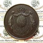 Regno di Napoli - Francesco I MEDAGLIA 1830 PER VISITA ALLA ZECCA rara qFDC