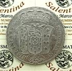 Regno di Napoli - Carlo di Borbone PIASTRA 120 GRANA 1736 SEBETO bel BB/SPL