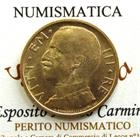 Regno d'Italia - Vitt.Eman.III 50 LIRE 1933 XI LITTORE oro 4,4 g qFDC